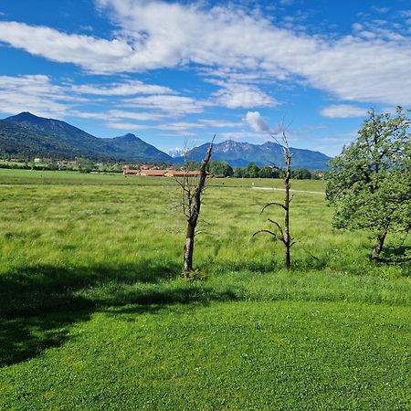 Appartamento Bergeblick Bichl An Der Ludlmuehle Esterno foto