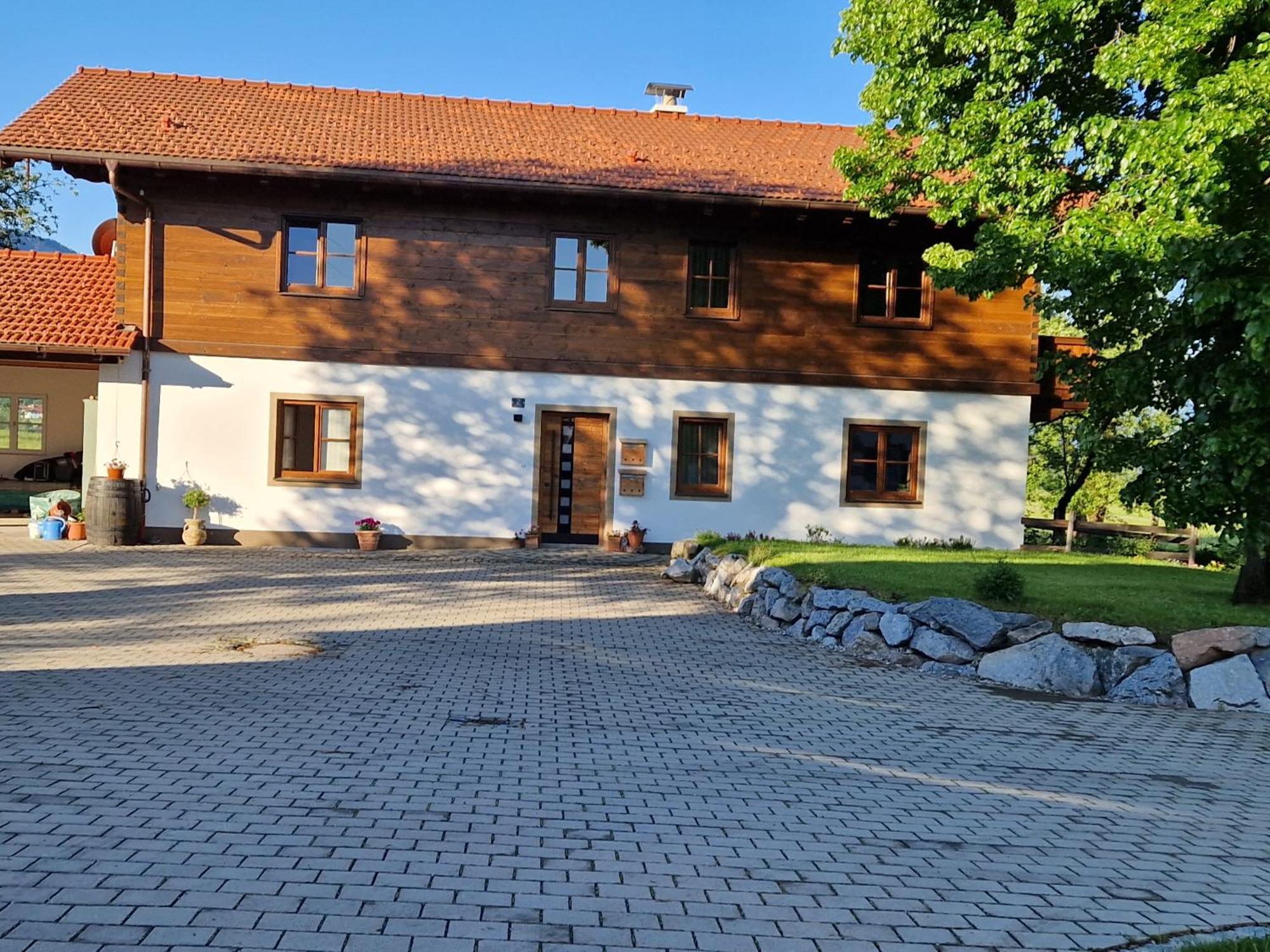 Appartamento Bergeblick Bichl An Der Ludlmuehle Esterno foto