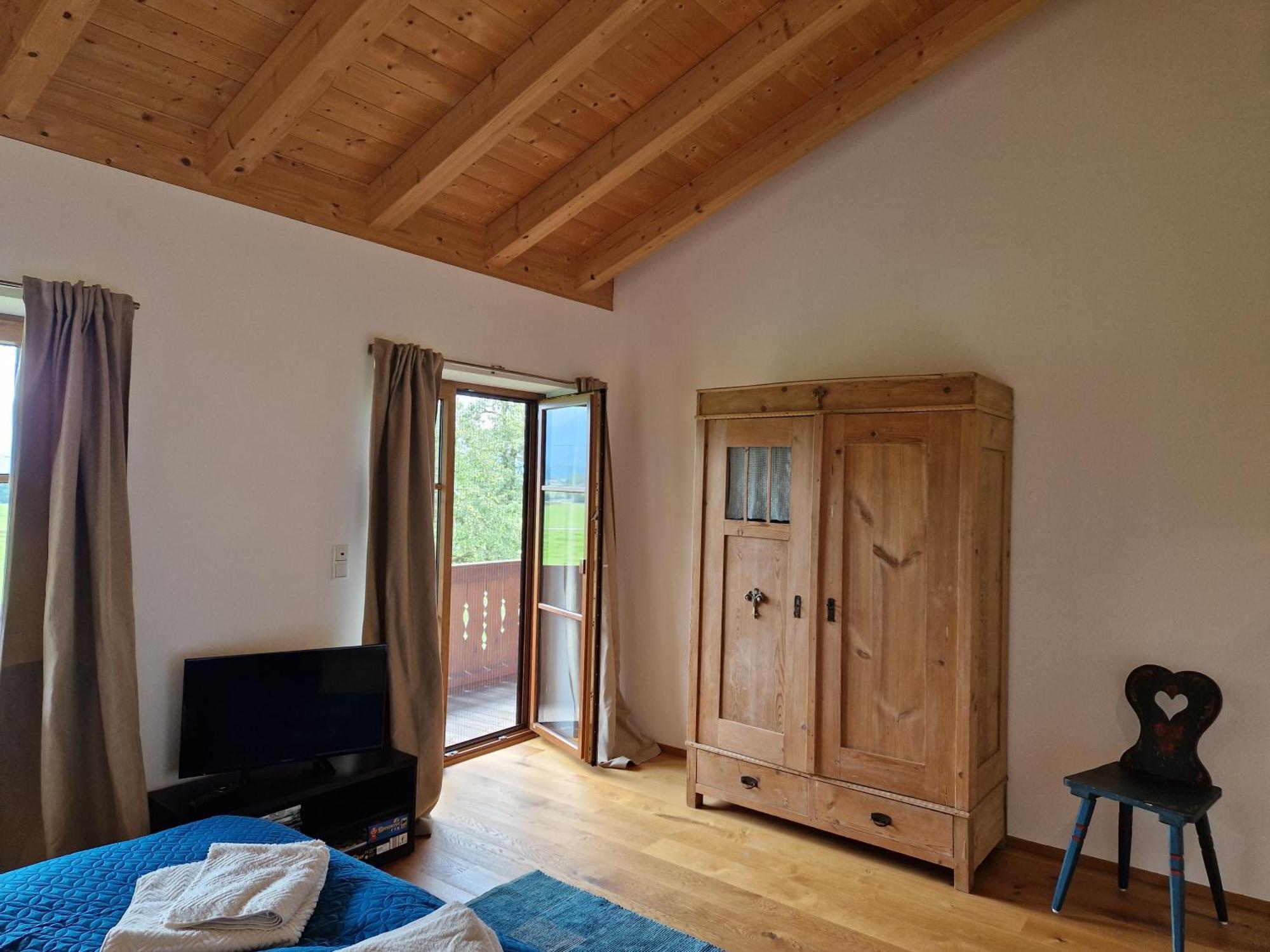Appartamento Bergeblick Bichl An Der Ludlmuehle Esterno foto