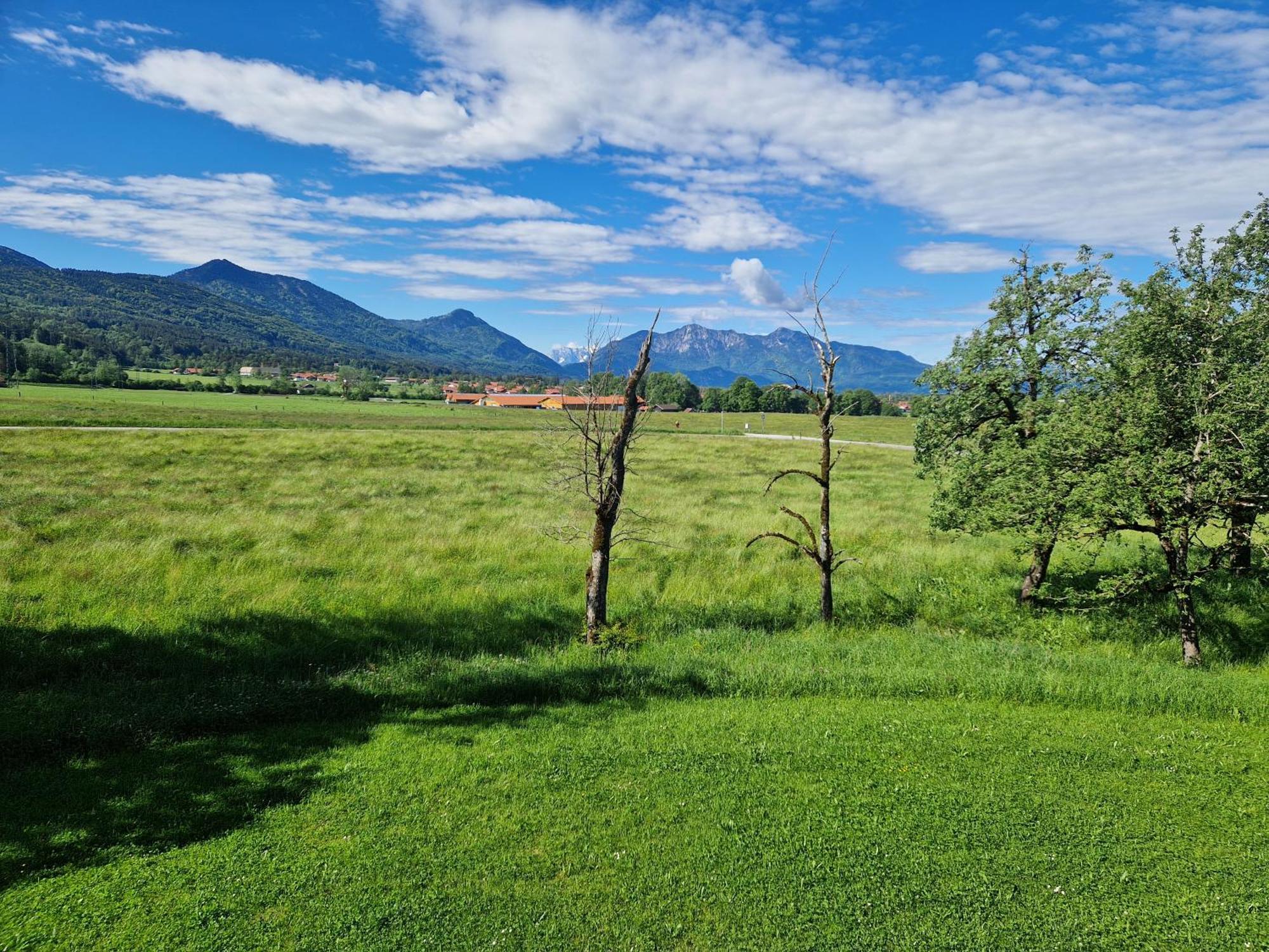 Appartamento Bergeblick Bichl An Der Ludlmuehle Esterno foto