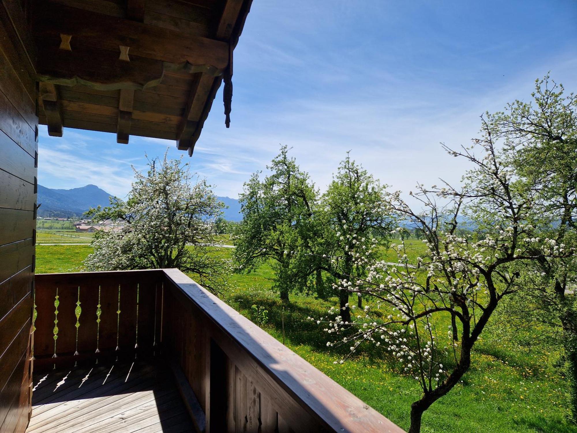Appartamento Bergeblick Bichl An Der Ludlmuehle Esterno foto